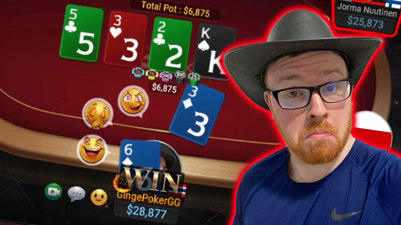EASY GAME! NL5K, NL20K, YOU NAME IT! GingePoker Stream Highlights