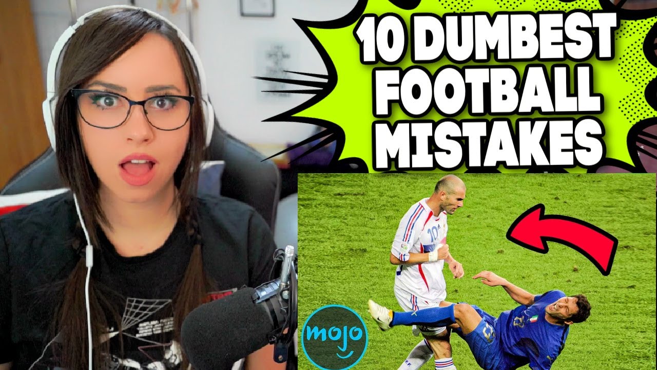Top 10 Dumbest Football Mistakes Ever REACTION !!!
