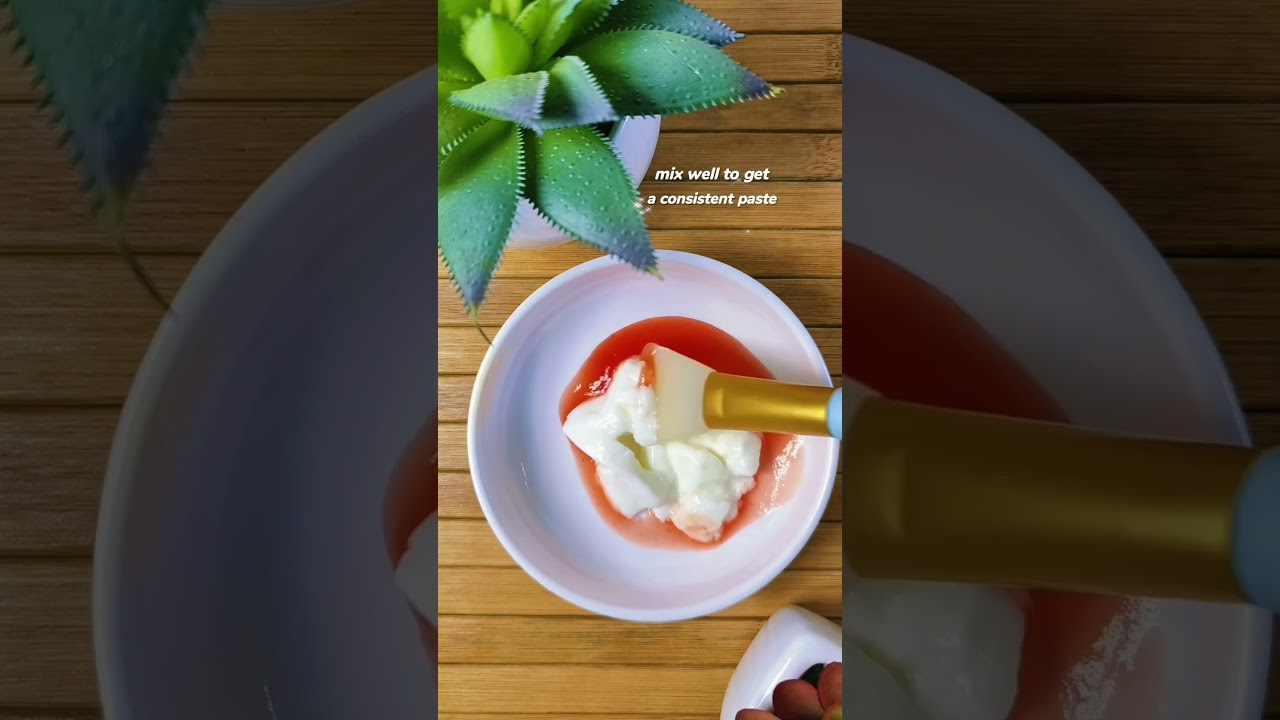 Tomato Face Mask For For Skin Whitening | Get Spotless Glass Skin With Just 2 ingredients #ytshorts