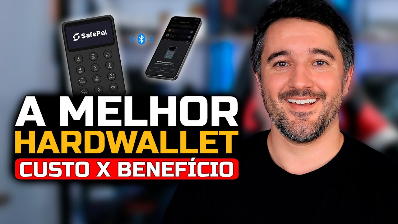 Safepal X1 | A Hardwallet com melhor CUSTO x BENEF&Iacute;CIO (Protege mais que muitas caras)