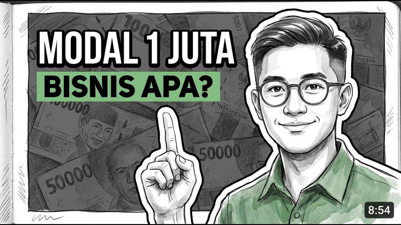 BISNIS MODAL 1 JUTA ? LANGSUNG PRAKTEK 2026