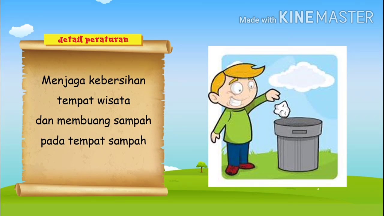 Jenis Wisata dan Aturan di Tempat Wisata (Belajar Tematik Kelas 2 SD)