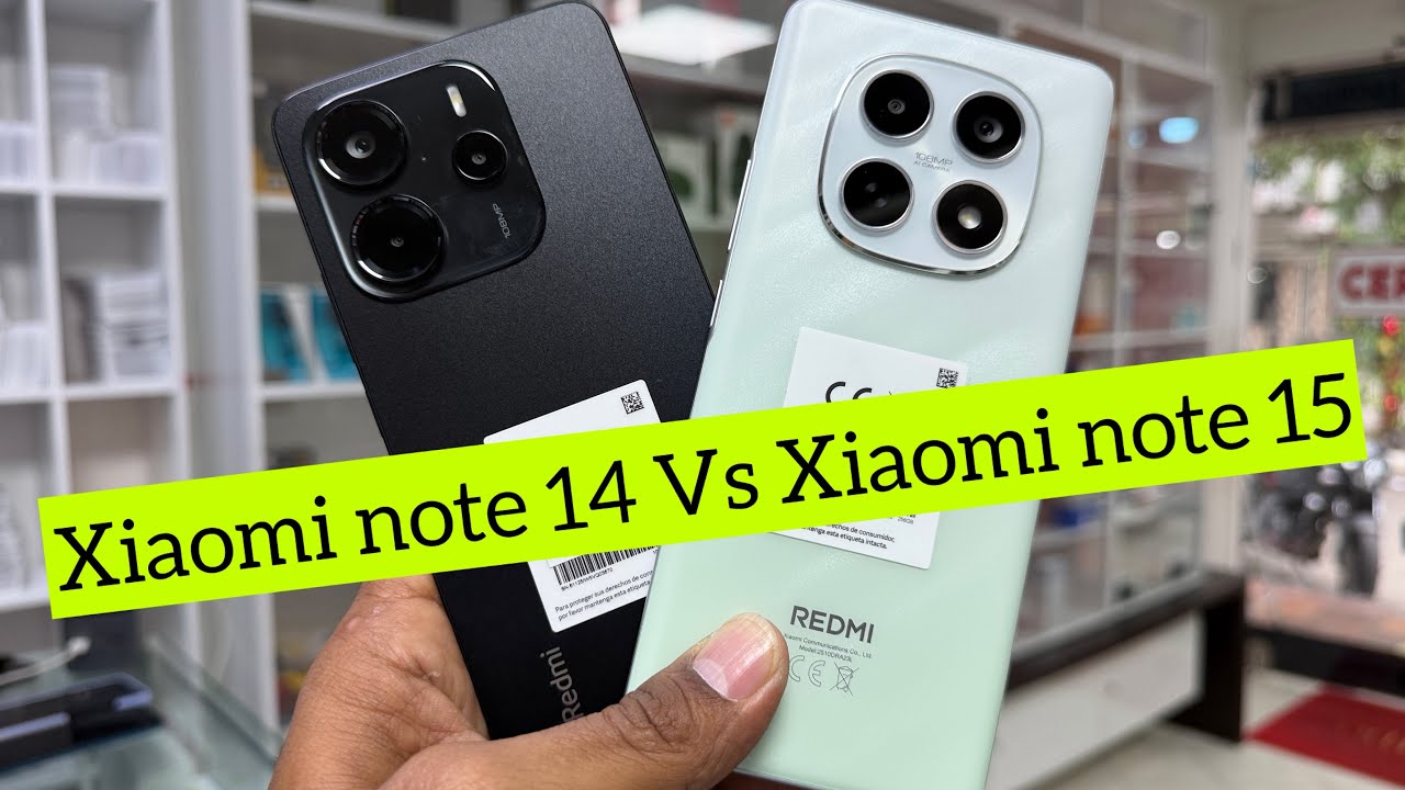 CUAL TELEFONO XIAOMI COMPRAR [ REDMI NOTE 14 VS REDMI NOTE 15 ] cual es mejor?