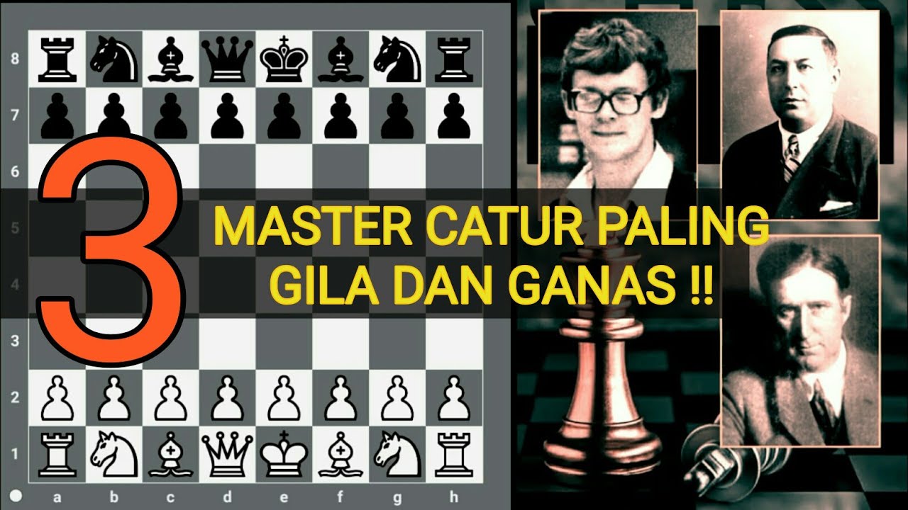 GANAS !!!  3 Jebakan catur paling bersejarah dalam dunia catur