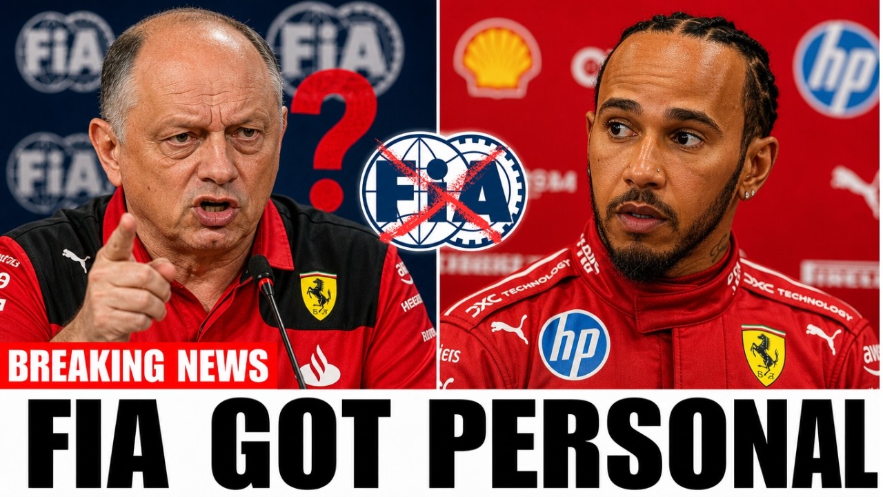 Fred Vasseur's SHOCKING Statement Leaves FIA With NO Answer &ndash; Hamilton Reacts