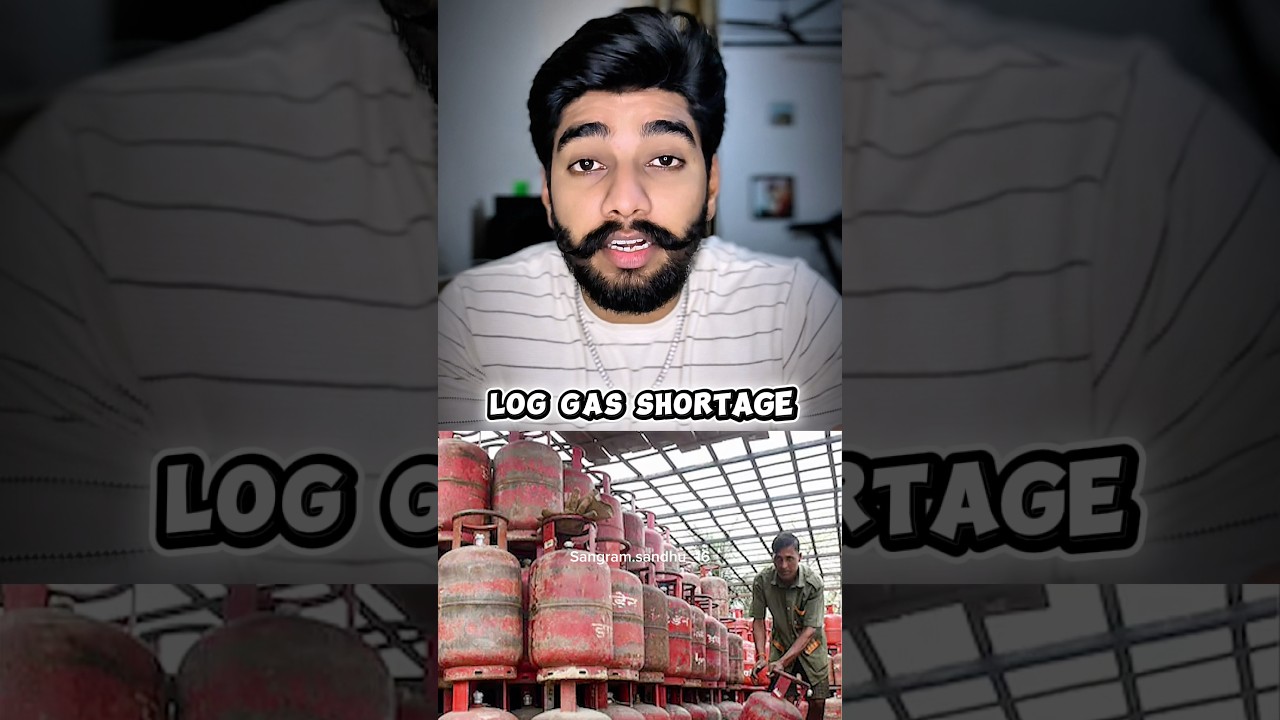 War karke LPG Gas Di Supply Band 😱 | Lokan Nu Gas Cylinder Nahi Mil Rahe #lpg
