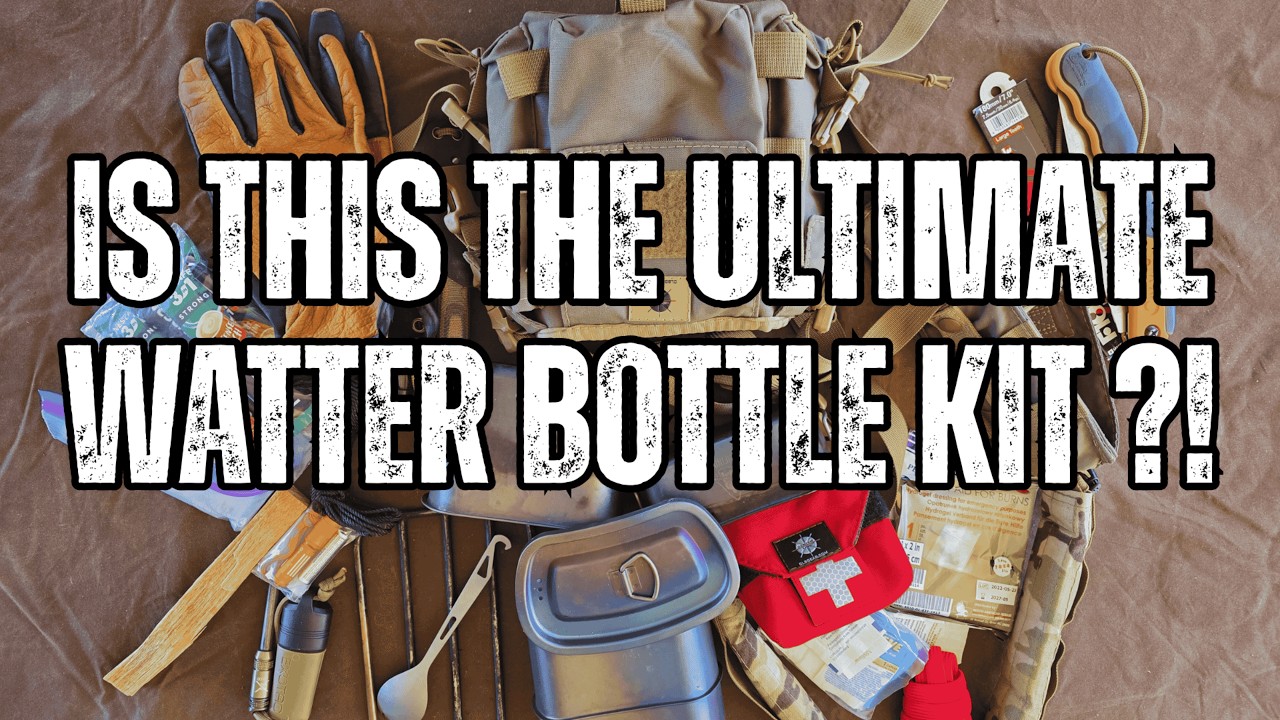 Is this the Ultimate Bushcraft water bottle kit?! - Braai & Bushcraft USA Gear Review