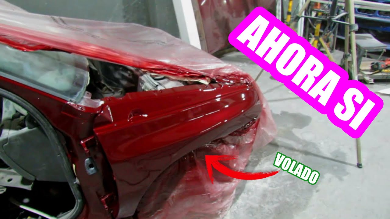 MIRA COMO QUEDO PINTADO EL CLIO ABANDONADO