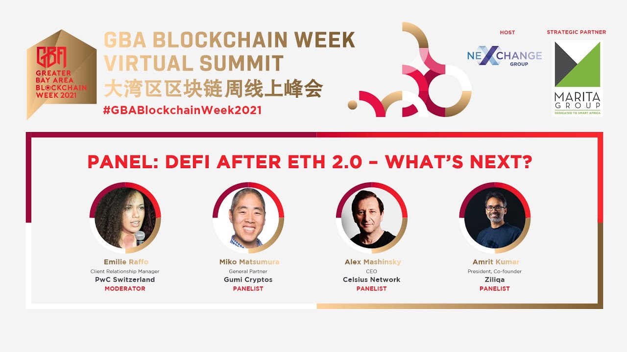GBA Blockchain Week 2021 - DeFi after ETH 2.0 - what's next?