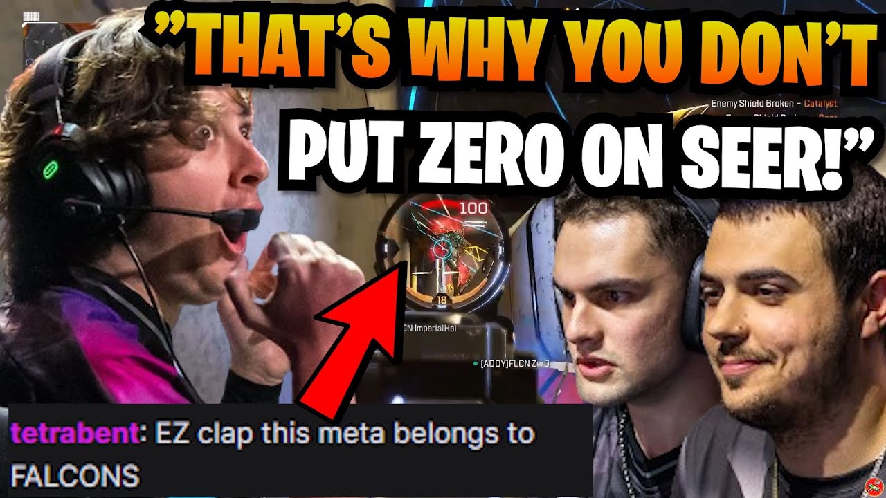 how Zer0 & the FALCONS boys secured ANOTHER 1st place with *NEW* Seer Meta in ALGS Scrims!