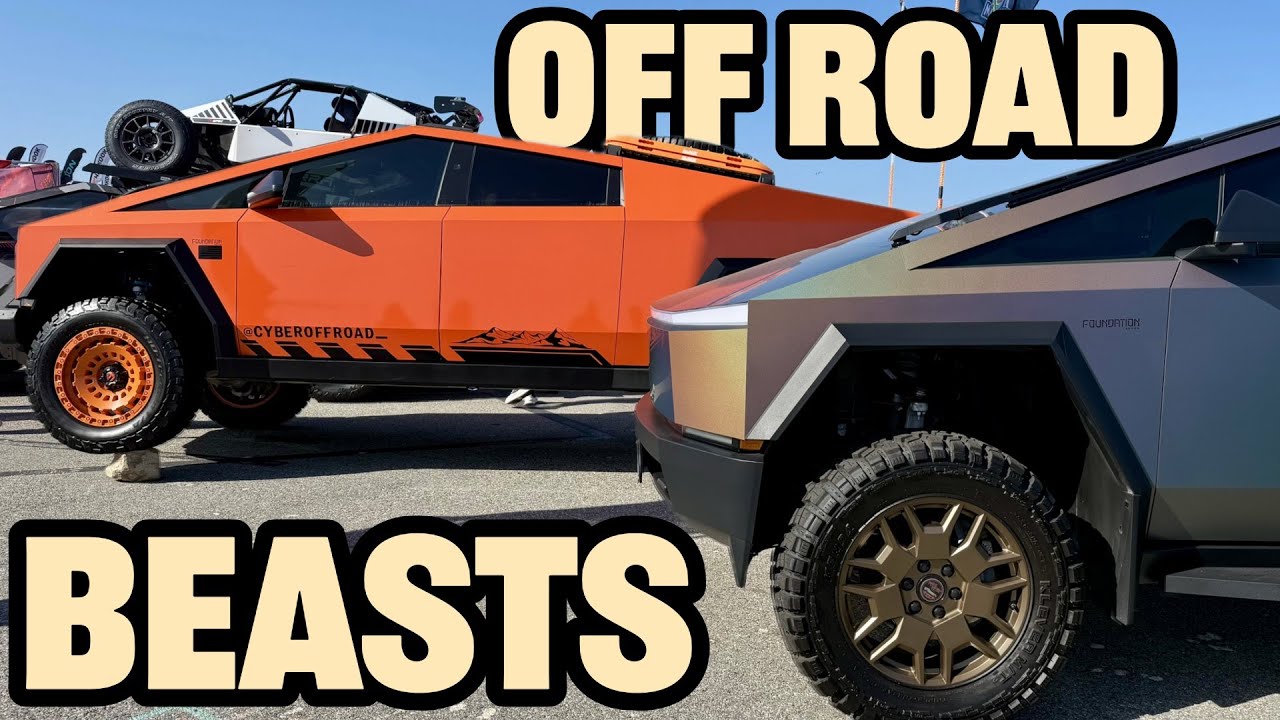 These Are the Most INSANE Modded Cybertrucks I’ve Ever Seen | Electrify Expo 2025