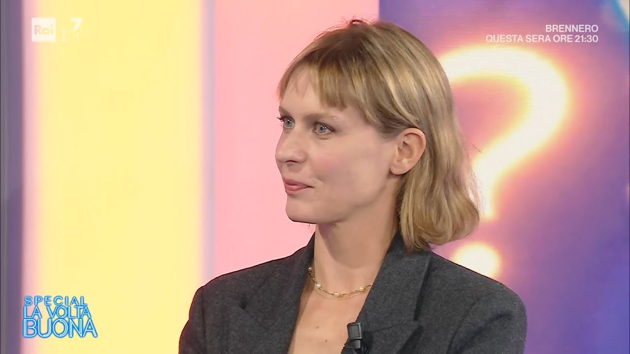 Brennero, la nuova fiction Rai con Elena Radonicich - La volta buona 16/09/2024