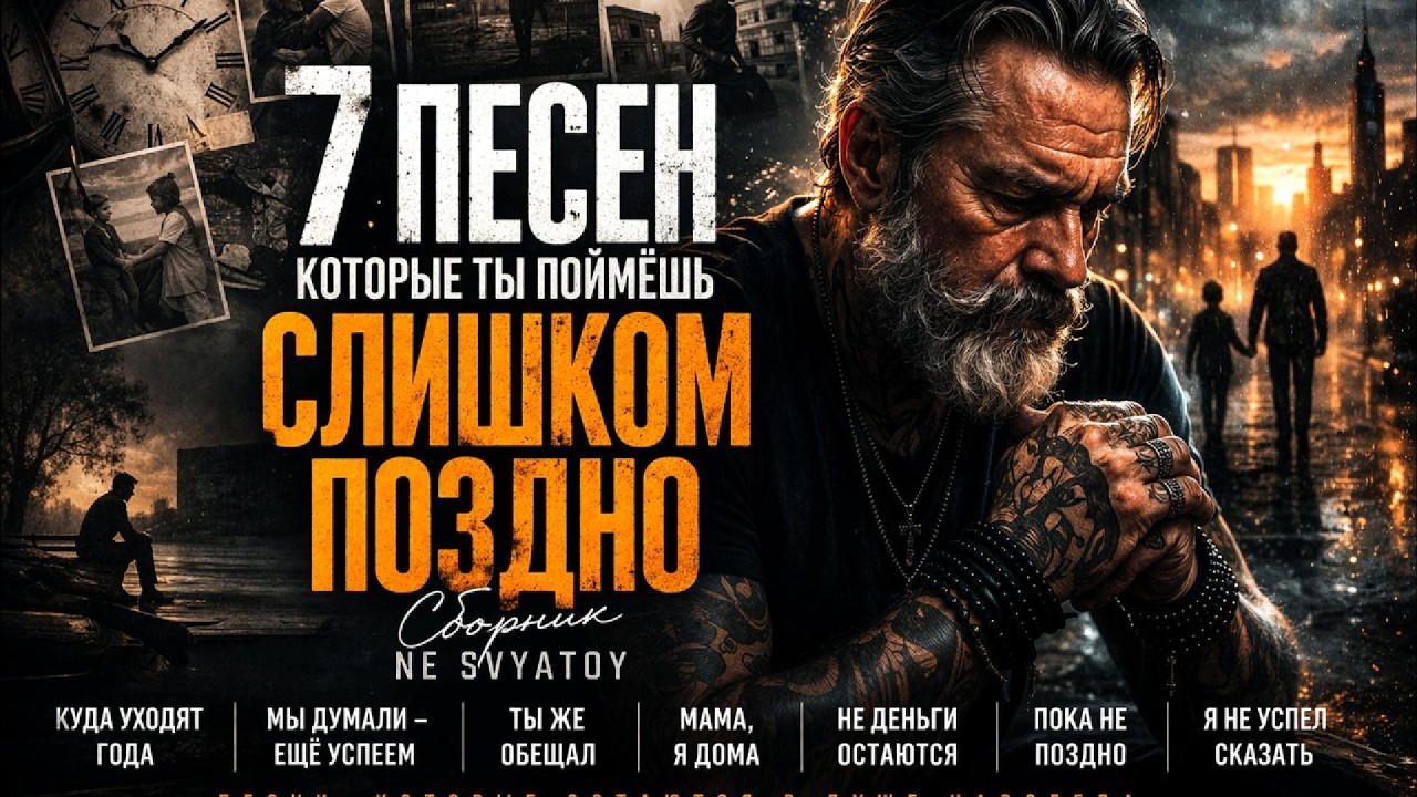 Мы думали, успеем ещё | Песни про то, что теряется с временем |  7 песен | NE SVYATOY