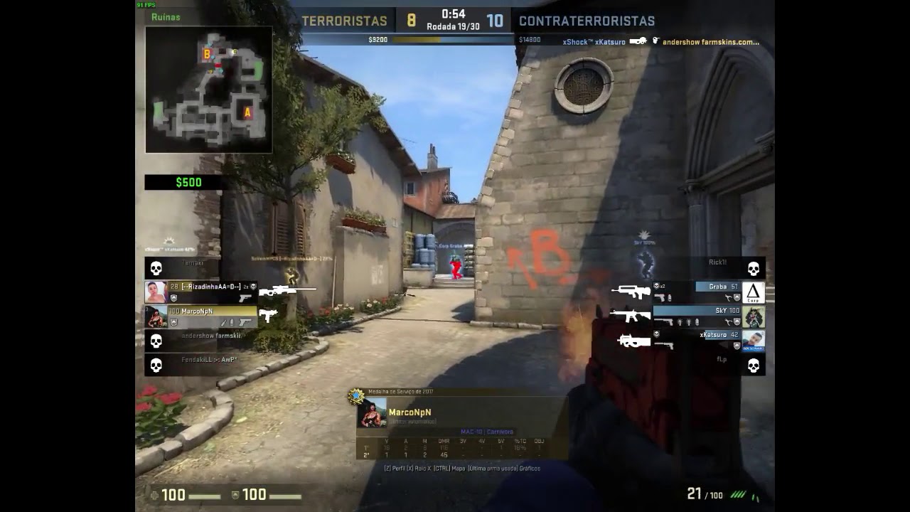 NOSSO JOGADOR MARCONPN JOGANDO MUITO DE 