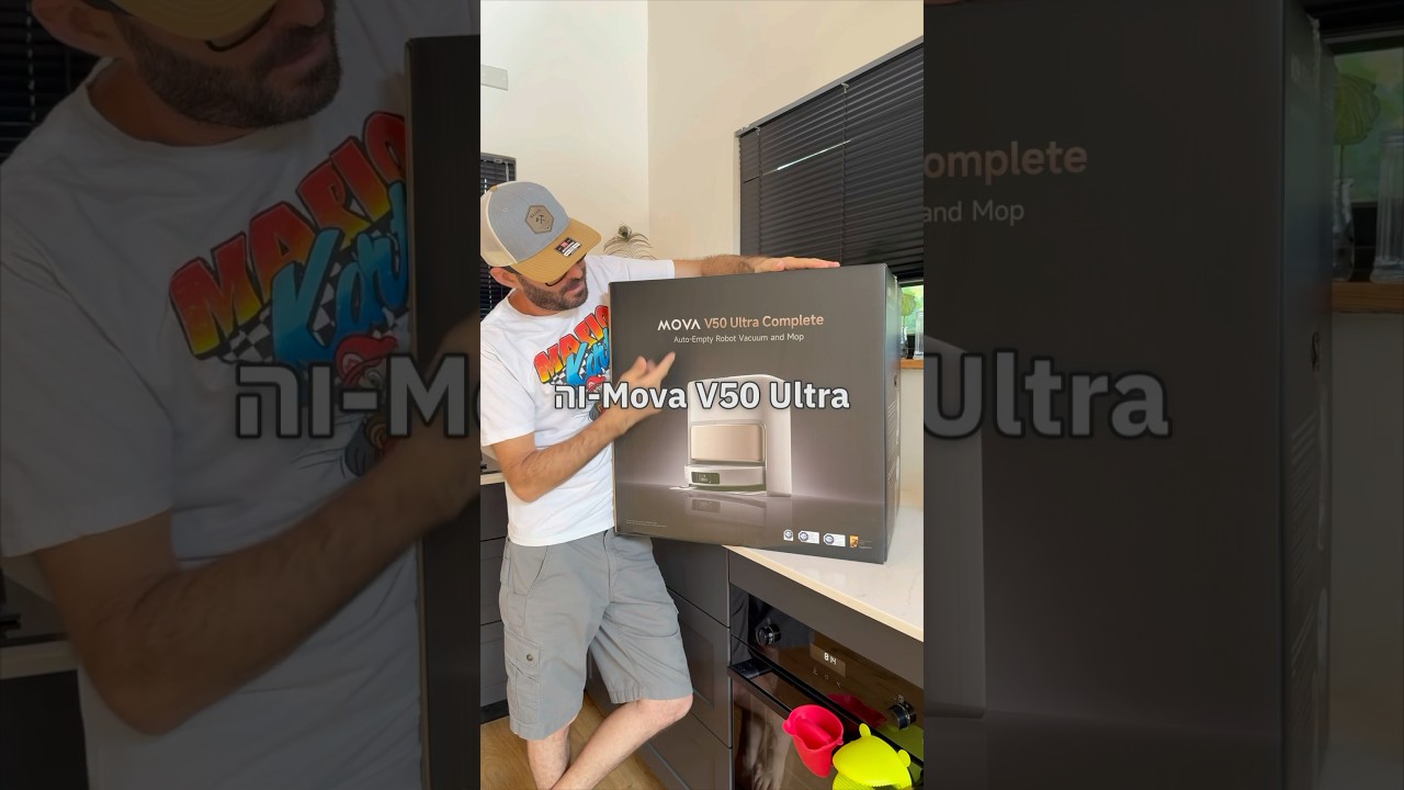 Mova V50 ultra complete! איזה שואב מטורף