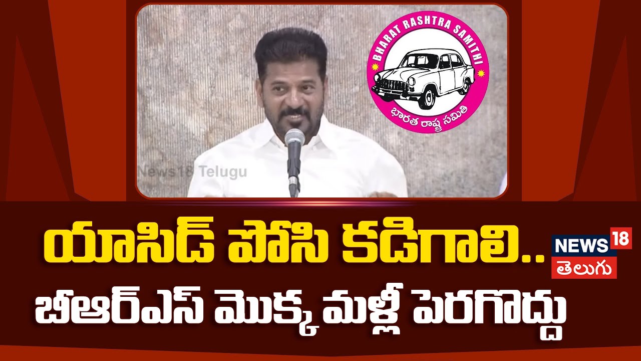 CM Revanth Reddy on BRS |  యాసిడ్ పోసి కడిగాలి.. బీఆర్ఎస్ మొక్క మళ్లీ పెరగొద్దు | N18