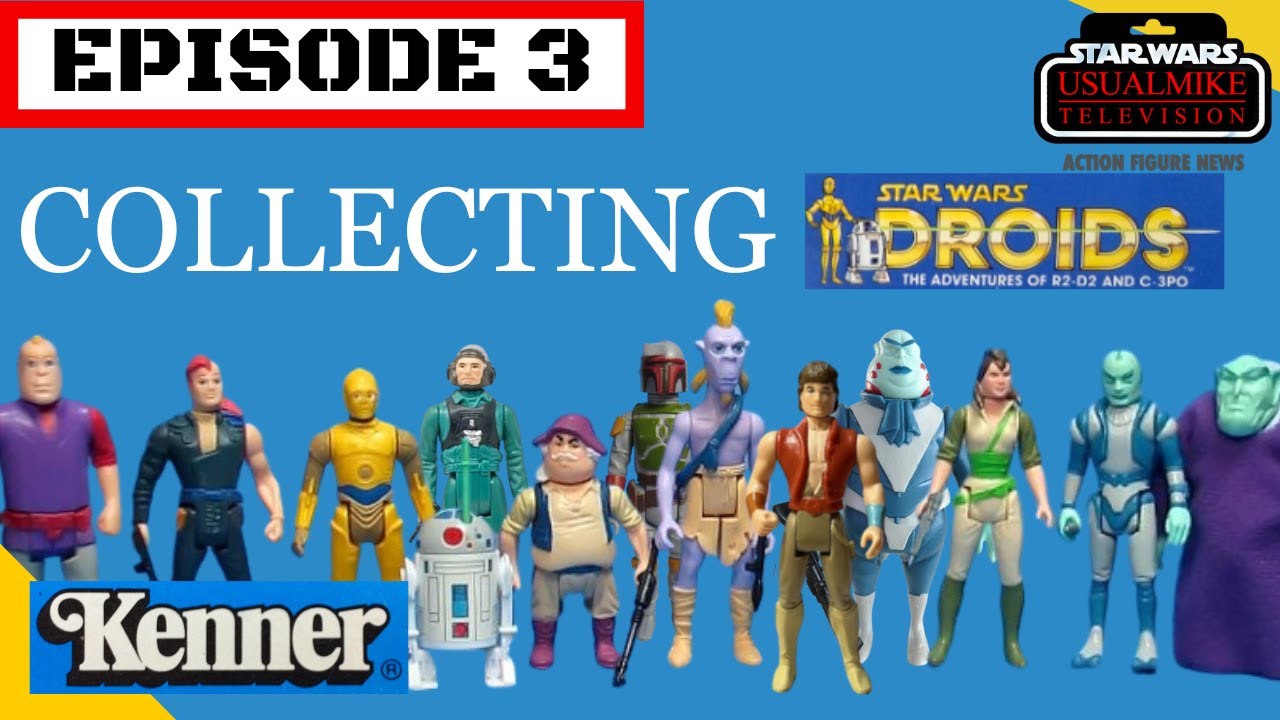 STAR WARS KENNER DROIDS 1985 COLLECTING SERIES EPISODE 3