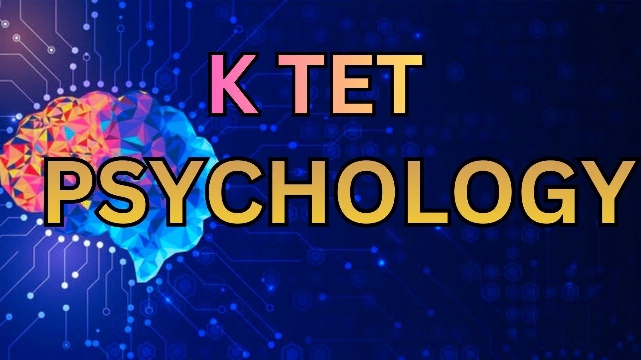 Psychology | K tet | All categories 