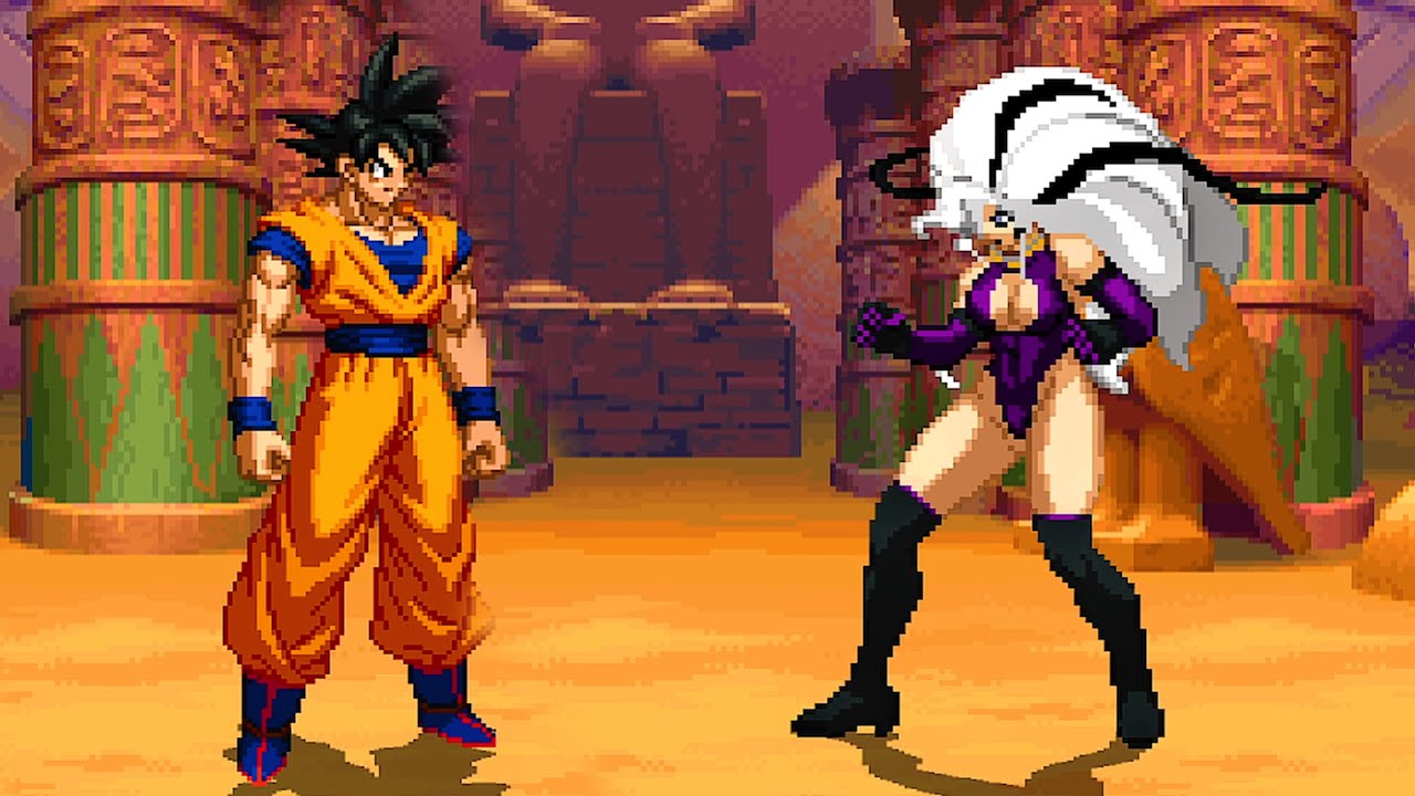 Goku Vs. Sindel - Edenian
