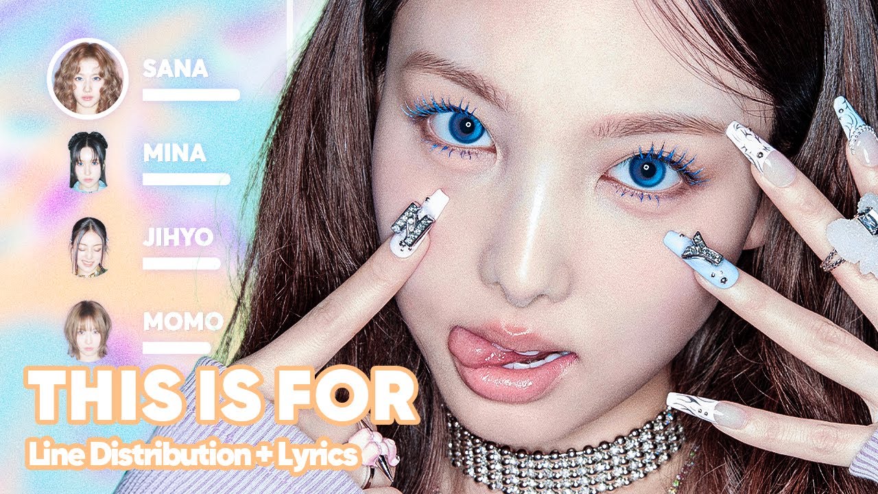 TWICE - THIS IS FOR (Line Distribution + Lyrics Karaoke) PATREON REQUESTED