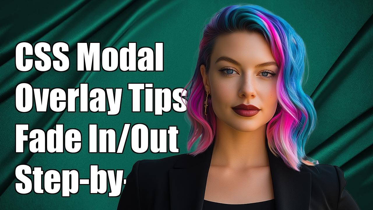Creating a CSS Modal Overlay with Fade In and Out Effects: A Step-by-Step Guide