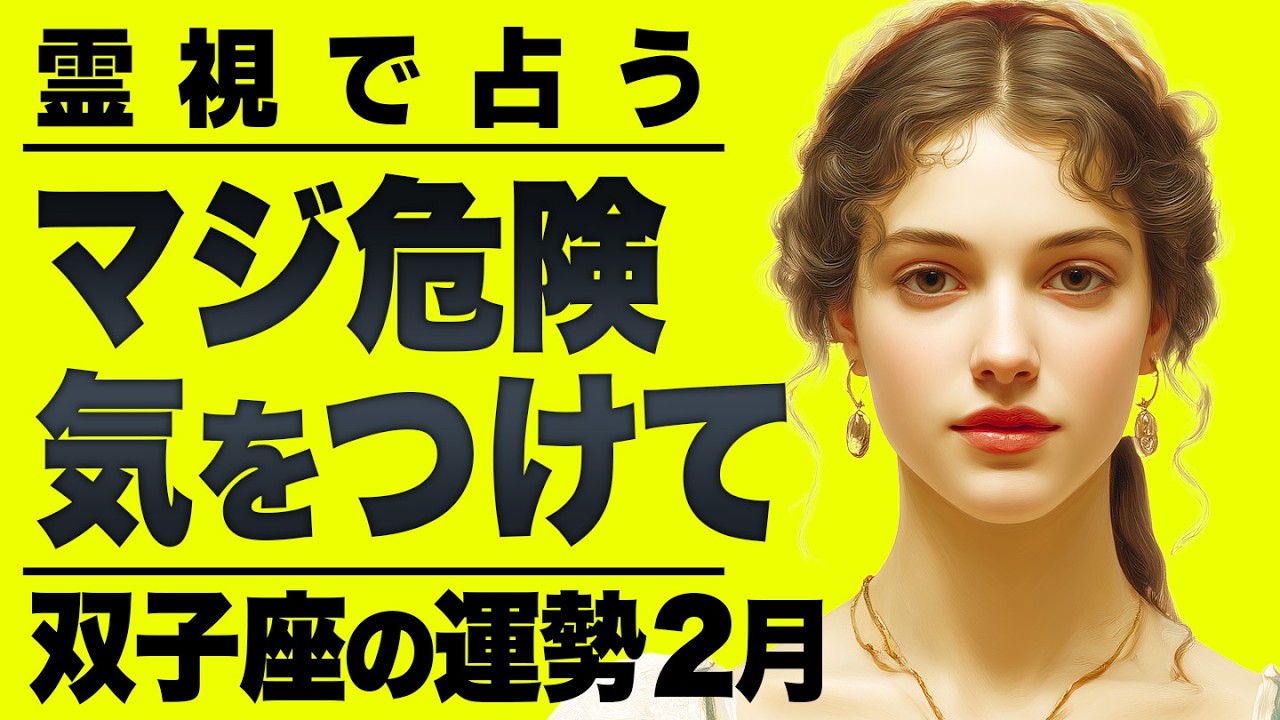 【⚠️怖いほど当たる…】⚠️ 双子座の2月にとんでもないことが起こります。運命が切り替わる重要サイン【運勢タロット占い】