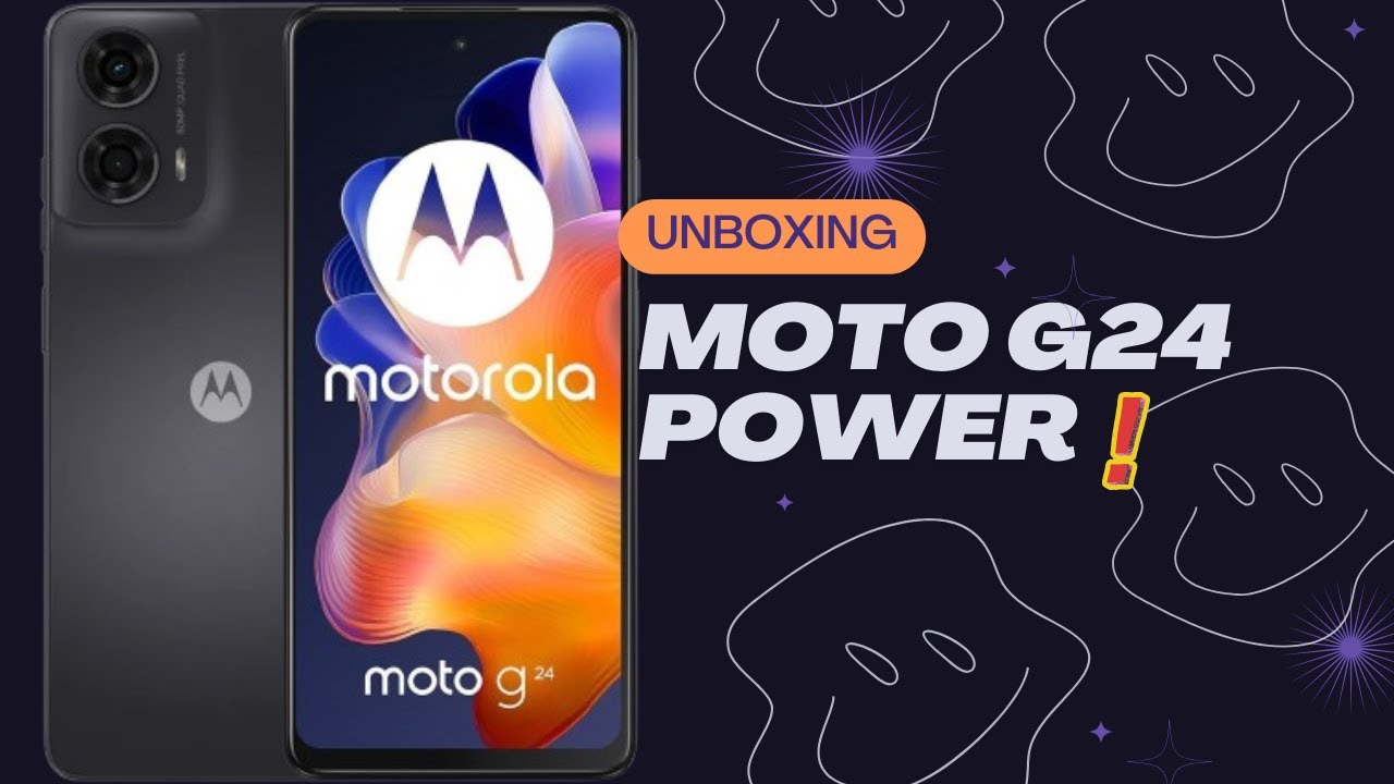 Unboxing Motorola G24 Power: ¡Descubre el Nuevo Smartphone con Batería de Larga Duración!