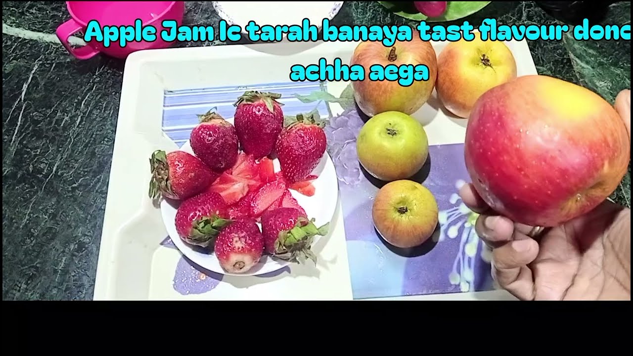 स्ट्रो बेरी वाला सेब का जा इस सर्दी जरूर बनाएं—🍓apple🍏 COOKING KA ANDAZ HAI 