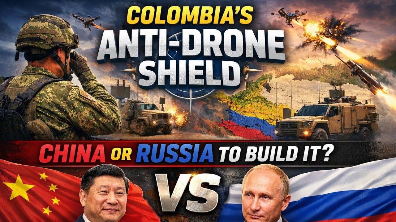 Colombia Anti-Drone Shield Explained
