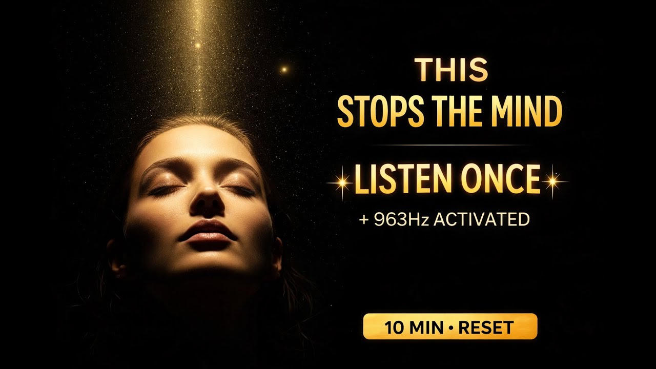 963Hz Frequency of God: Enter Eternal Now – 10 Min Pineal Activation