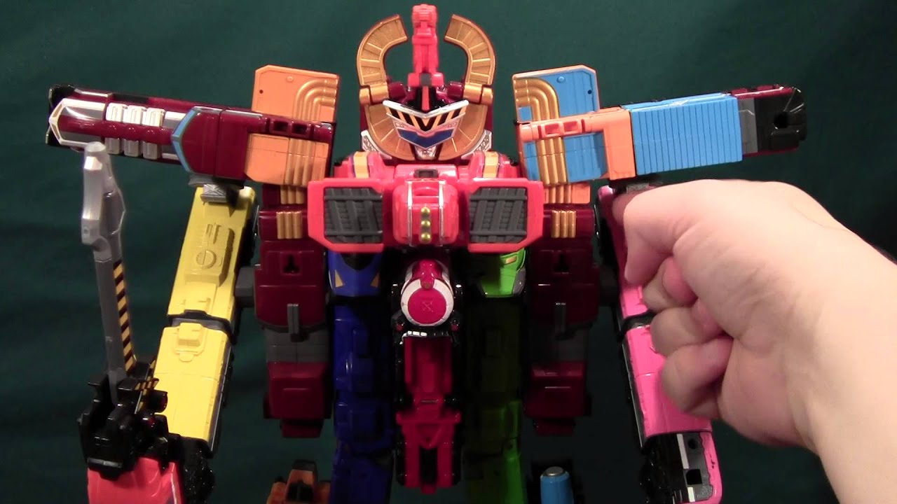 Toq Rainbow and Cho Cho ToQ-DaiOh Review Update (DX ToQger Megazord)