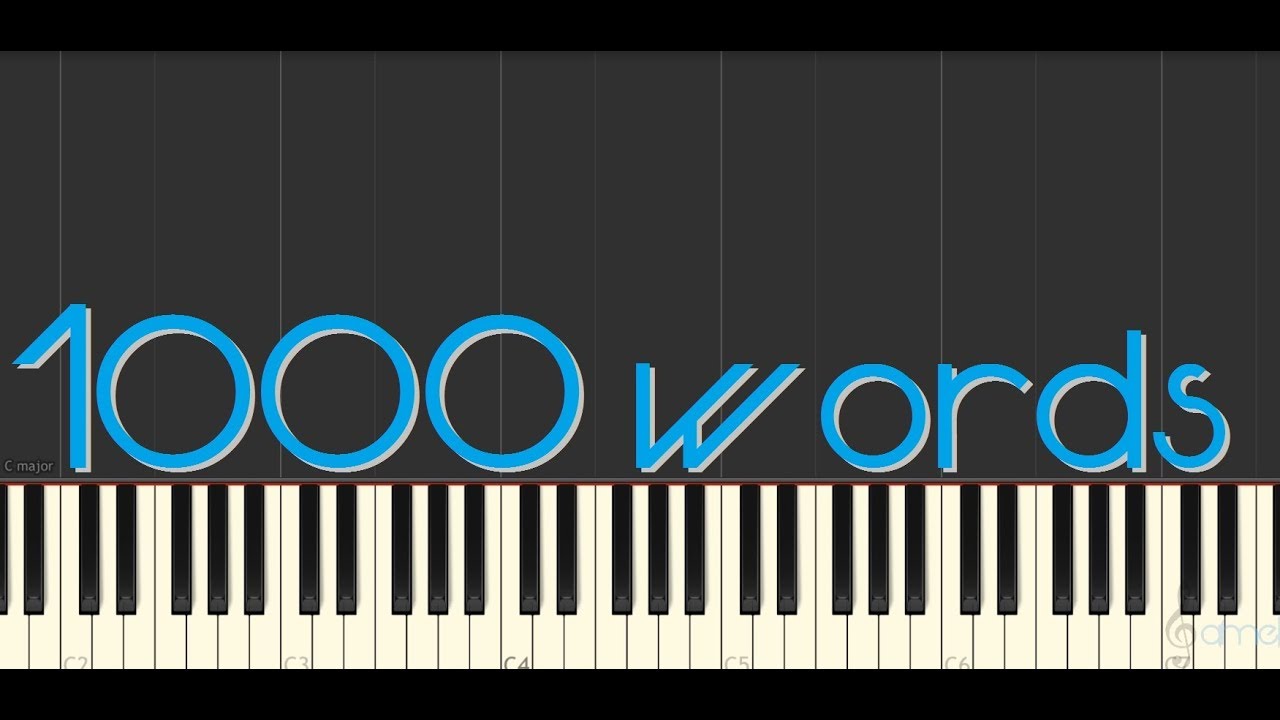 Final Fantasy X-2 - 1000 Words (amella Piano Tutorial)