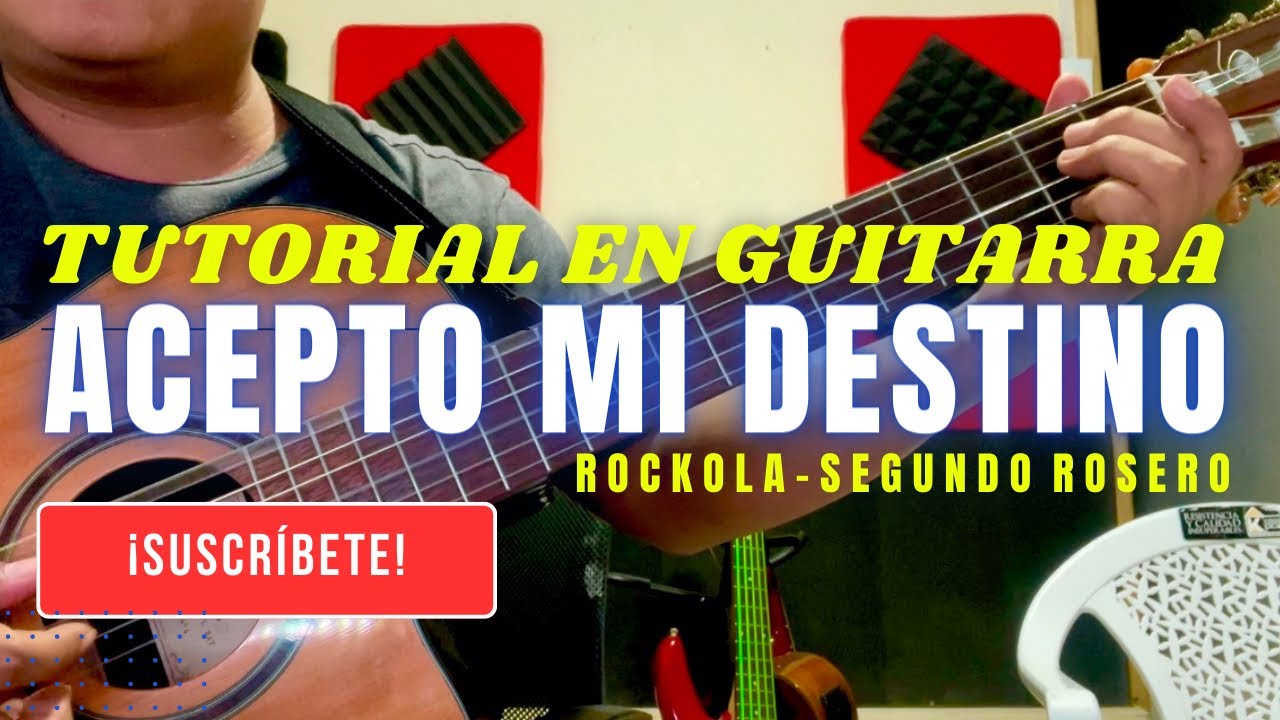 Tutorial ACEPTO MI DESTINO Rockola SEGUNDO ROSERO