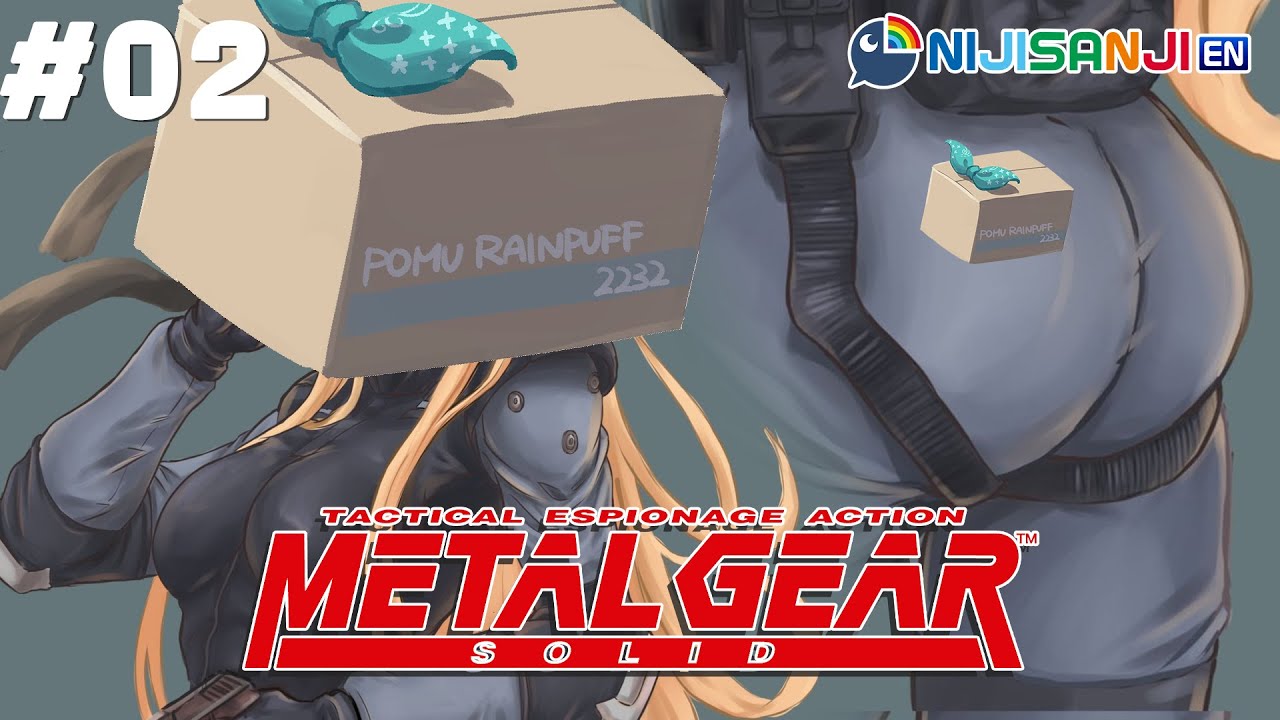 【METAL GEAR SOLID (#02)】just a box!【NIJISANJI EN | Pomu Rainpuff】
