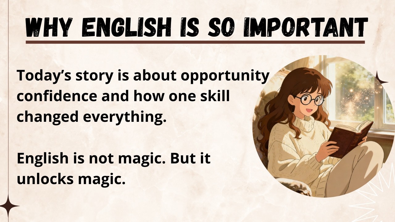 Why English is so Important ? | Belajar Bahasa Inggris Lewat Cerita | Improve Your English