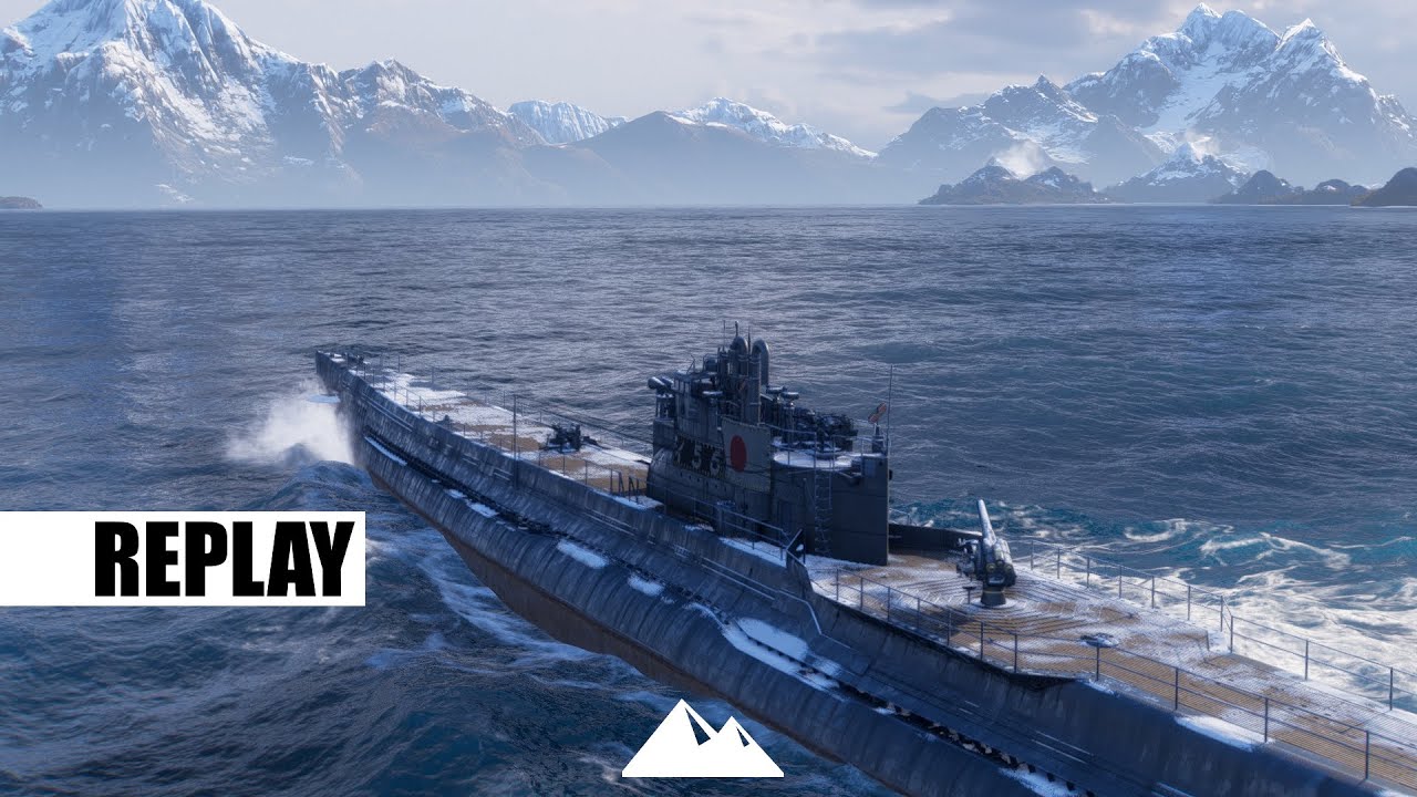 I- 56, brutaler Schaden und gefahren fast wie ein DD- World of Warships | [Replay] [Deutsch] [60fps]
