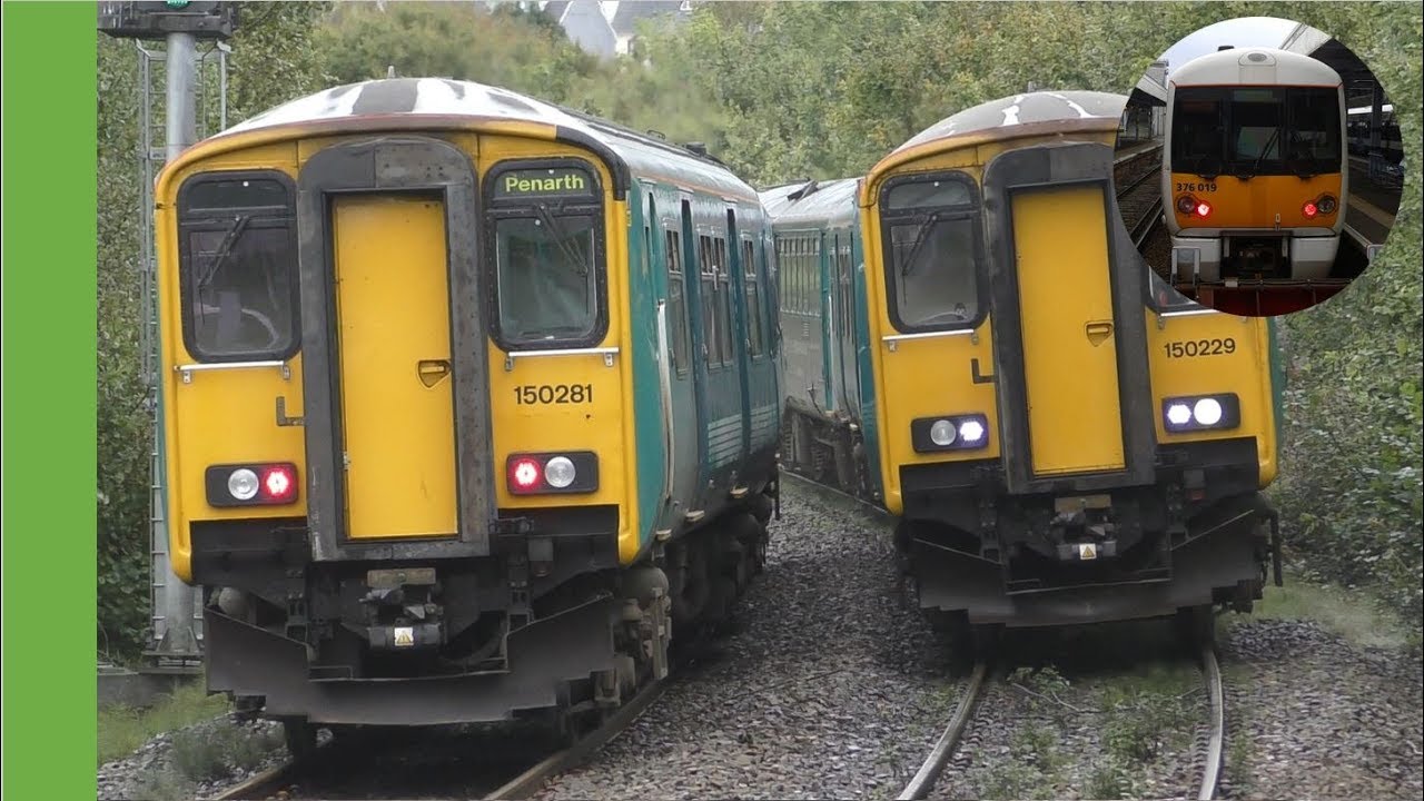Trains at Aber