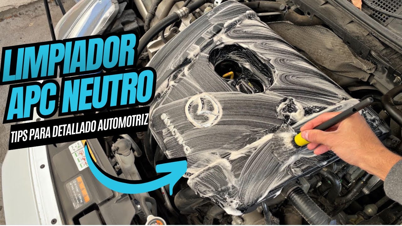 Como HACER un LIMPIADOR APC NEUTRO con tu SHAMPOO automotriz / TIPS PARA DETALLADO AUTOMOTRIZ