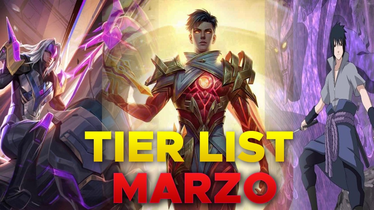 LOS MEJORES HEROES DEL META,TIER LIST MARZO 2026 | MOBILE LEGENDS ESPAÑOL