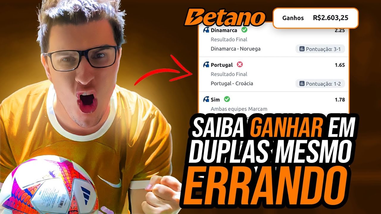 😱 DESDOBRAMENTO 2 DUPLOS - Ganhe com M&uacute;ltiplas (duplas) DE ODD ALTAS mesmo errando - BET365 E BETANO