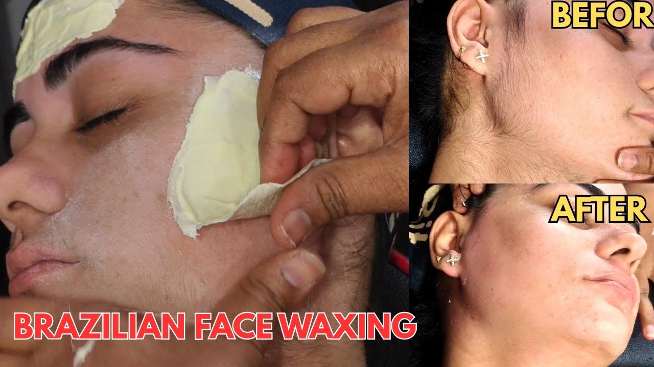 How to do Brazilian wax se face waxing kaise karen||How to do face waxing with Brazilian wax