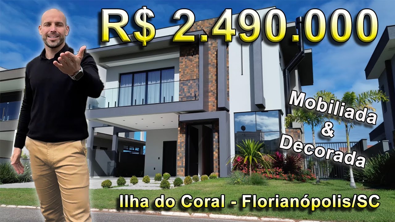 ⚠️ VENDIDA⚠️ SPA PRIVATIVO ESTÁ DENTRO DE CASA!  MOBILIADA E DECORADA NO ILHA DO CORAL, FLORIPA!