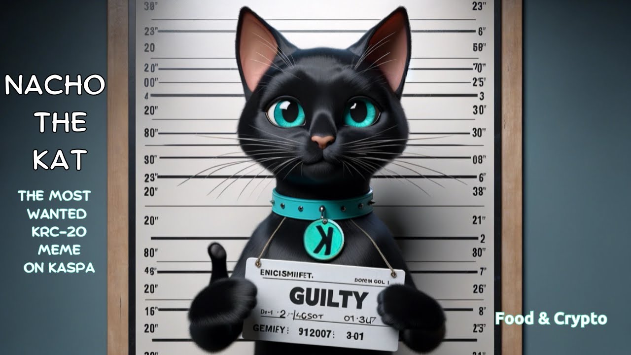 Nacho the Kat - The Most Wanted KRC-20 Meme on Kaspa