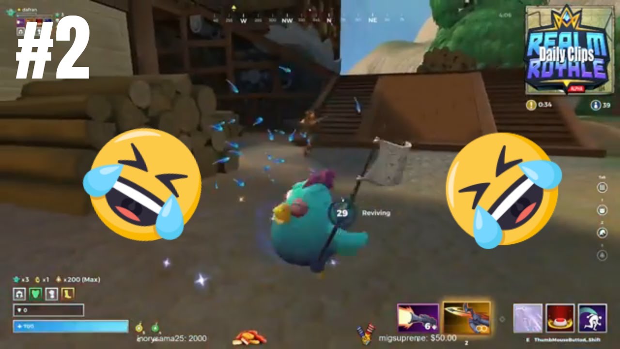 Realm Royale Daily Clips #2 - glitches, Glitches...GLITCHES!