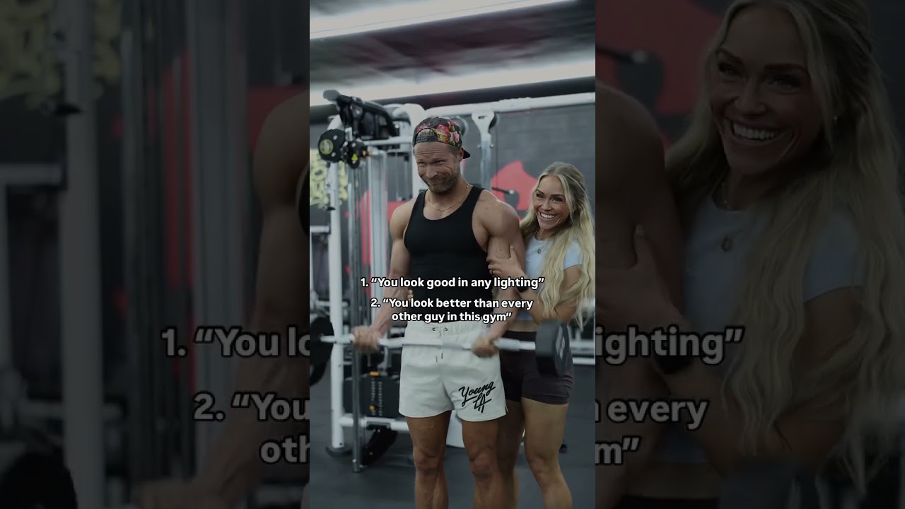 The best way to say &ldquo;I love you&rdquo; #fitnesscoach #gymcouple #fitcouple