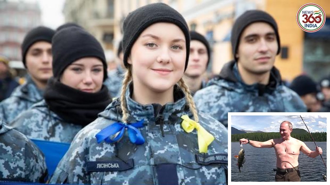 Ukrainians brand Putin a ‘d***head’ at protests against Russian aggression