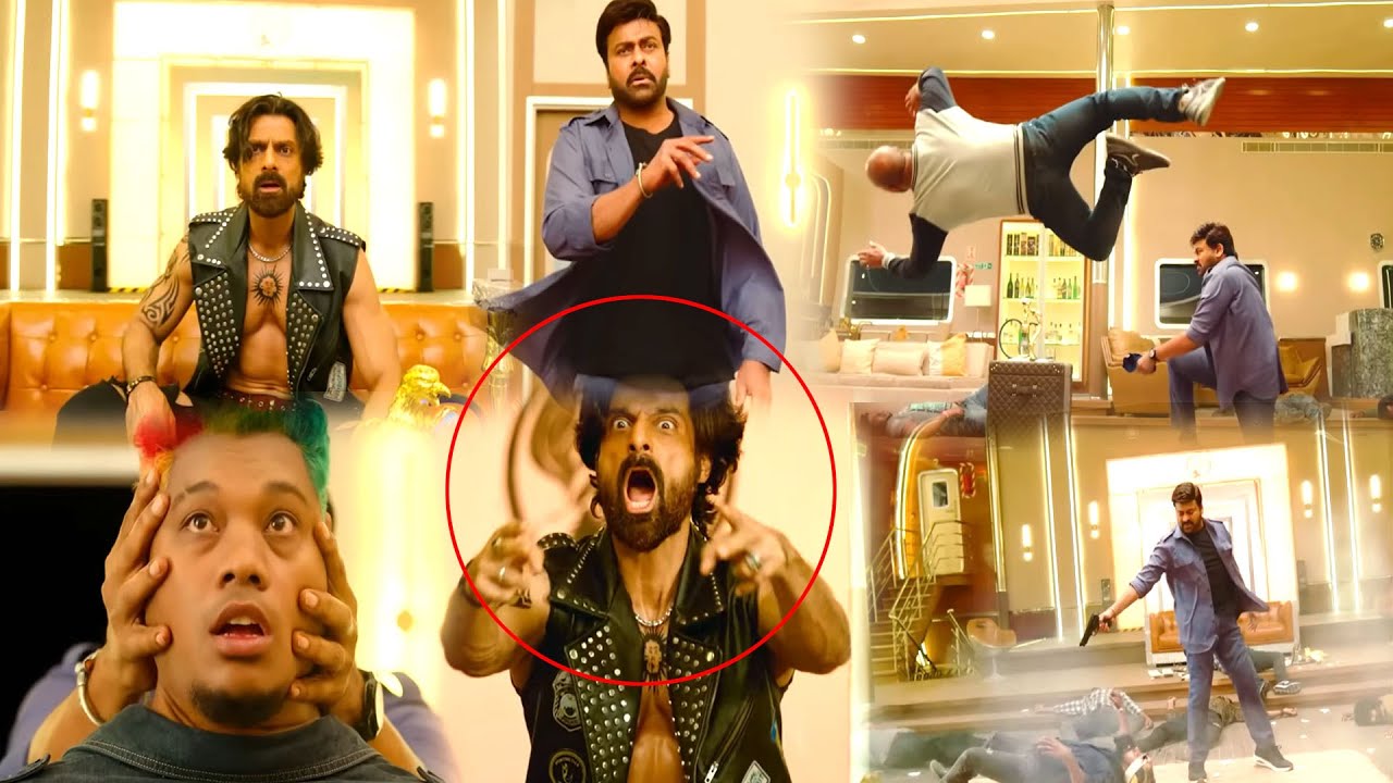 Chiranjeevi Super Hit Block Buster Intresting Mass Action Movie Scene | Telugu Movie Scenes |