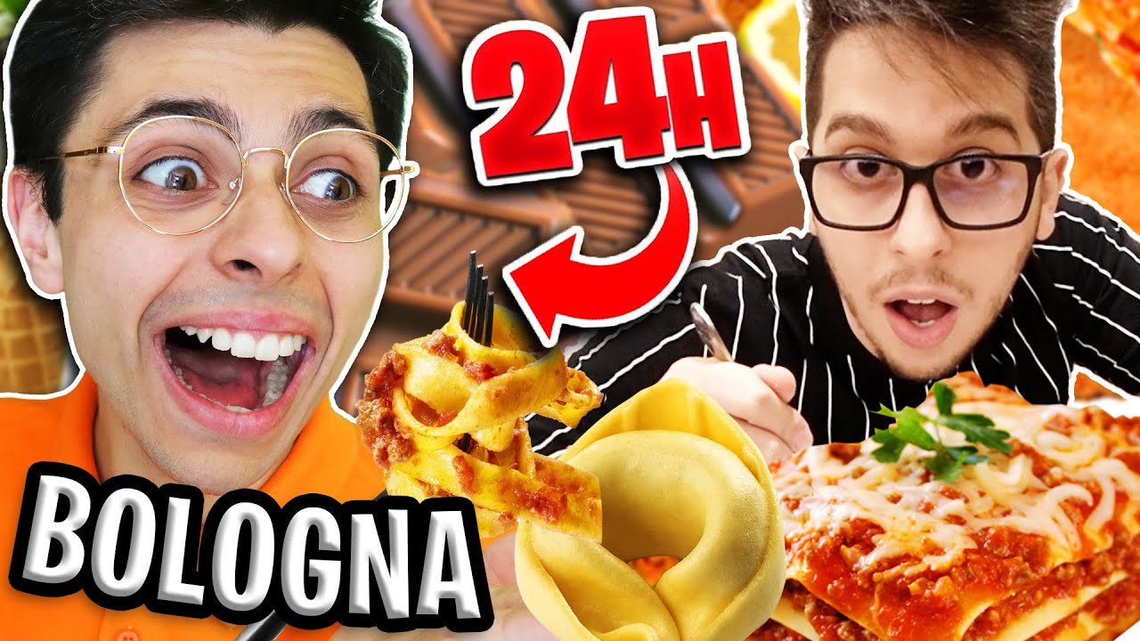 Ho Mangiato CIBO Di BOLOGNA Per 24 Ore 🍝