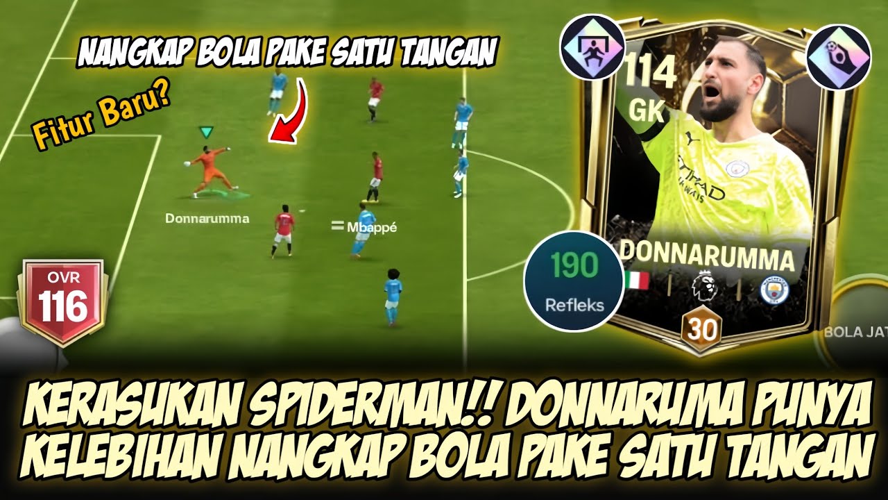SAVE-NYA GELO BET!! Donnarumma Kiper Anti Plessing, Lawan Auto Frustasi‼️- FC MOBILE