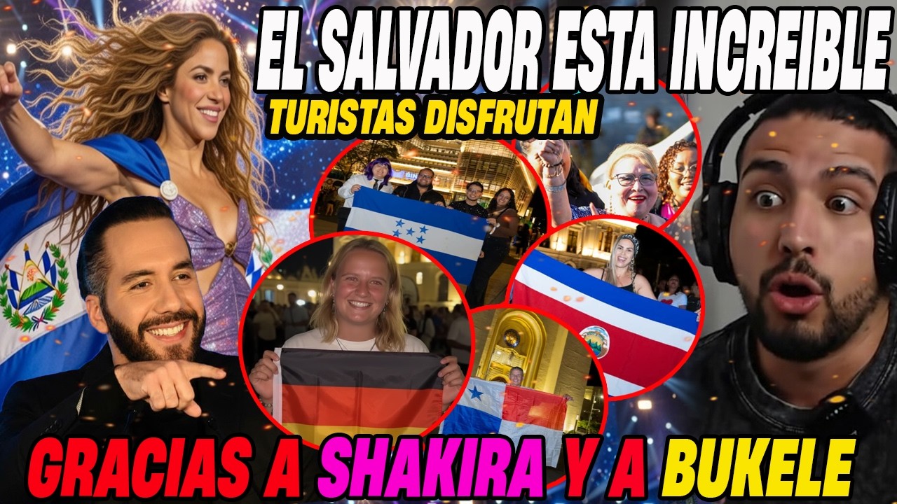 🚀 BUKELE NO se ESPERABA ESTO: CENTRO AMERICANOS IMPACTADOS CON EL SALVADOR Y CONCIERTOS DE SHAKIRA 🌎